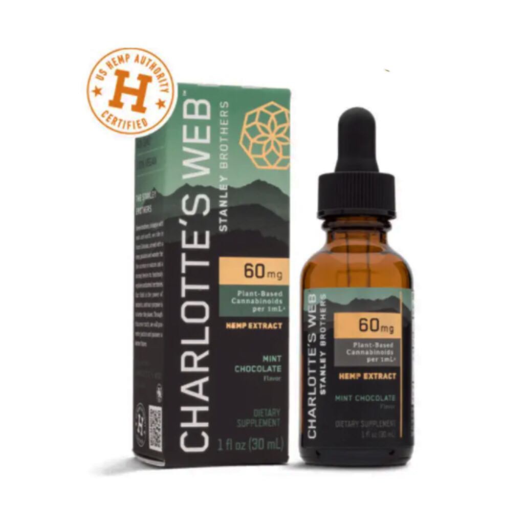 Charlot's Web Hemp Extract With Mint Chocolate Flavor