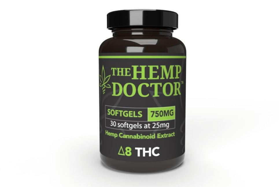 The Hemp Doctor Delta 8 THC Softgels