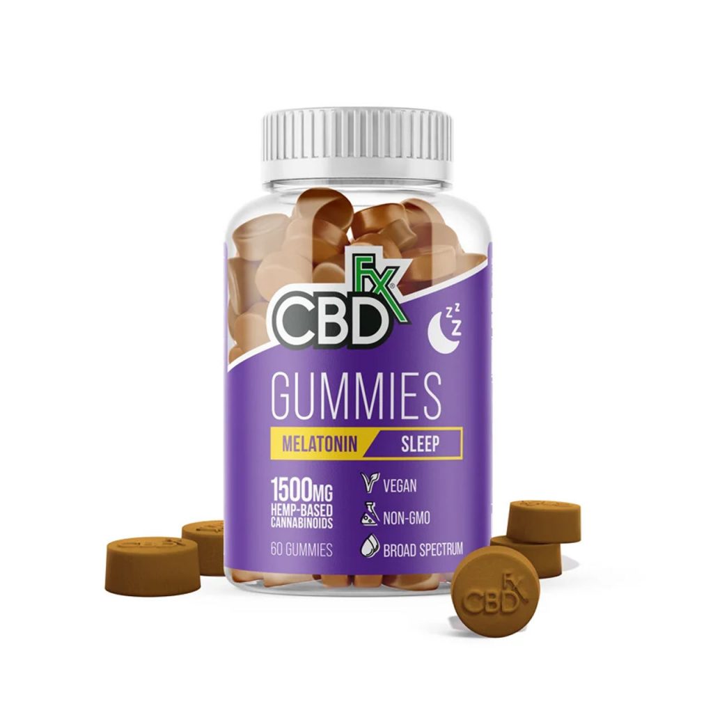 CBDfx Gummies Melatonin Sleep