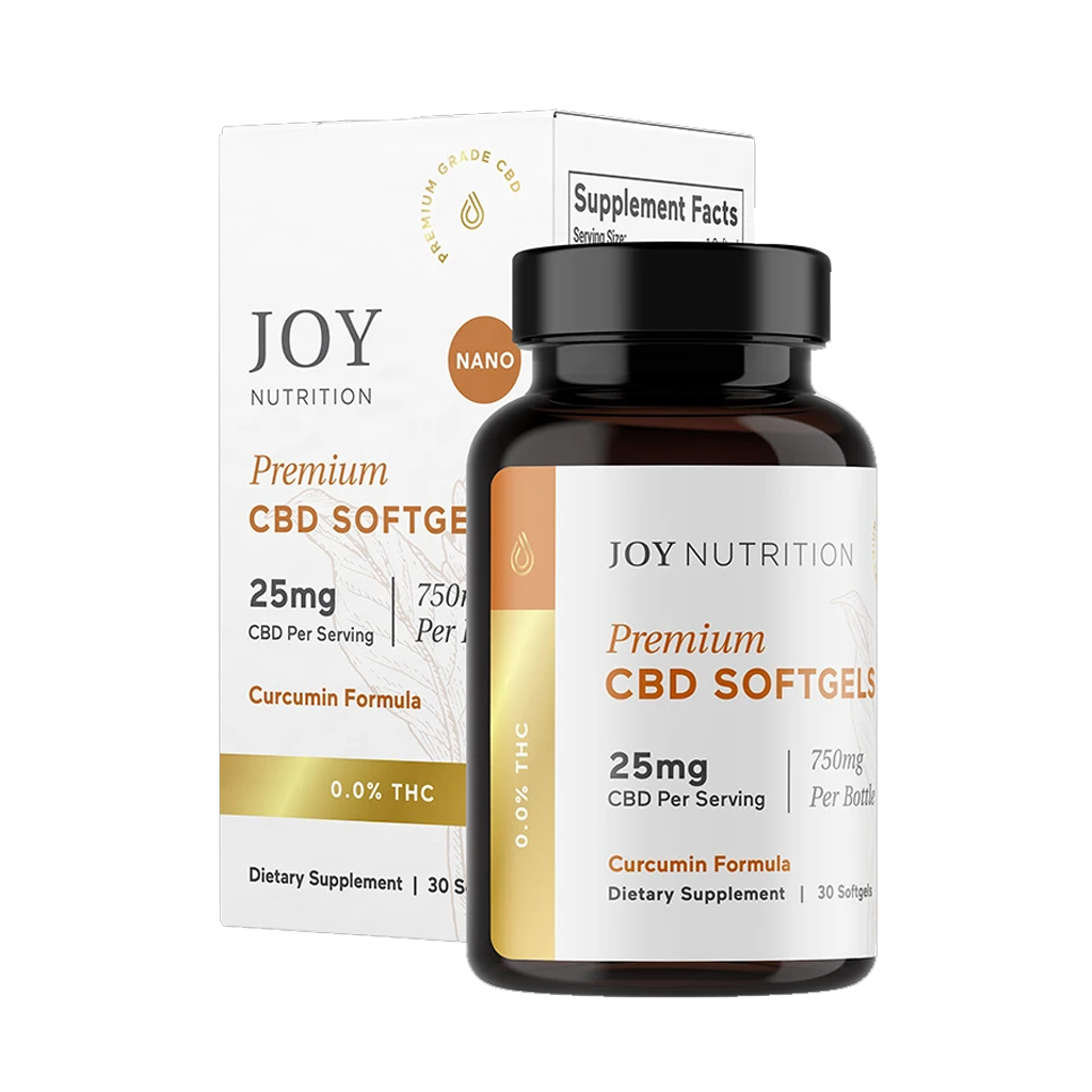 CBD Softgels with Curcumin