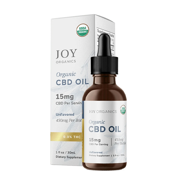 Joy Organics Premium CBD Oil Unflavored Version