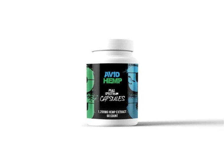 CBD Capsules 1,200mg 60 Ct