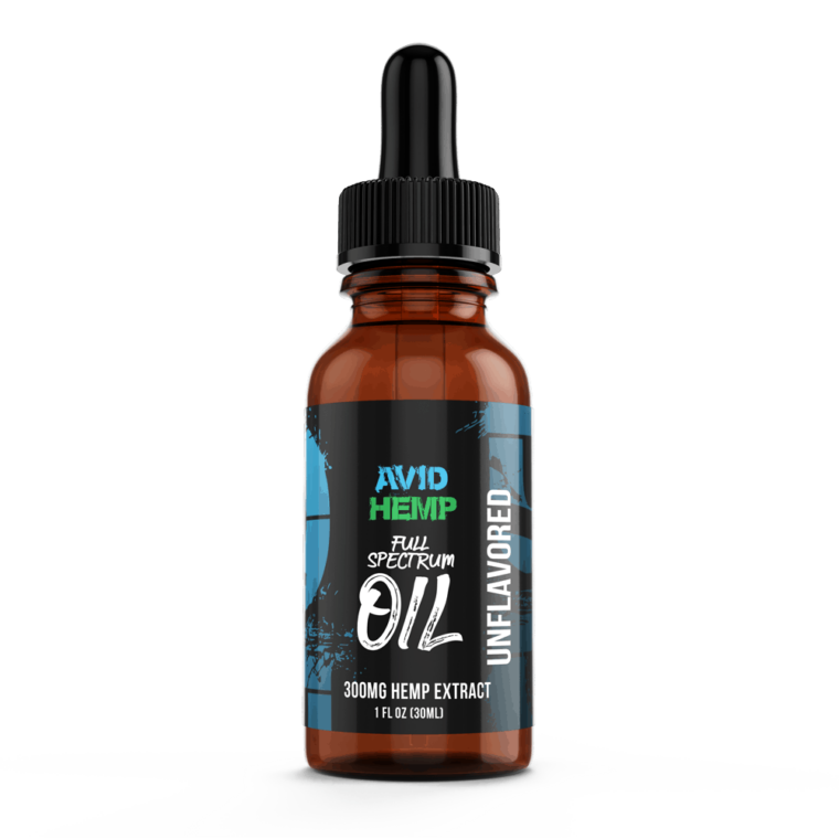 CBD Oil 300mg - Unflavored