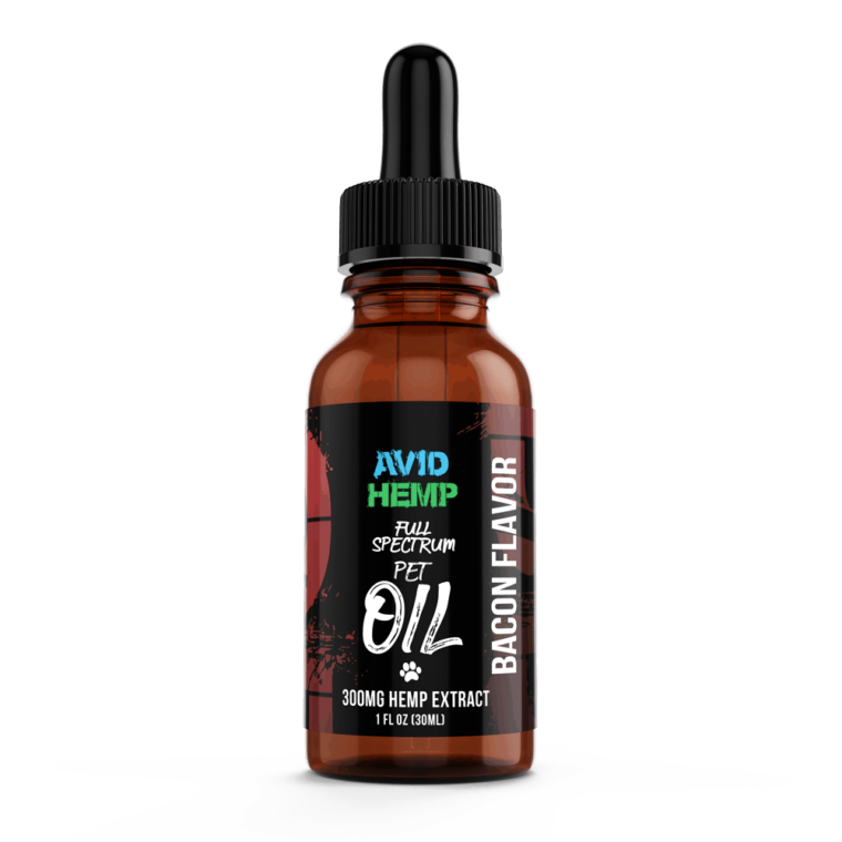 CBD Pet Oil 300mg - Bacon