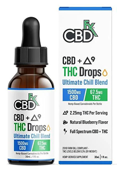 CBDfx Delta-9 THC Drops