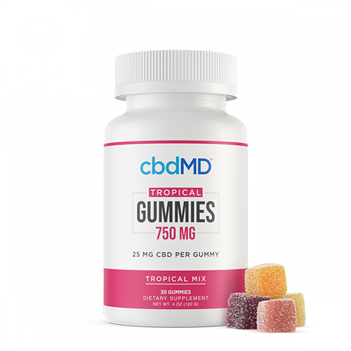 cbdMD Tropical Gummies