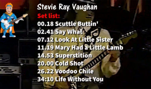 Stevie Ray Vaughan (Starwood Amphitheatre 1987 Antioch TN)
