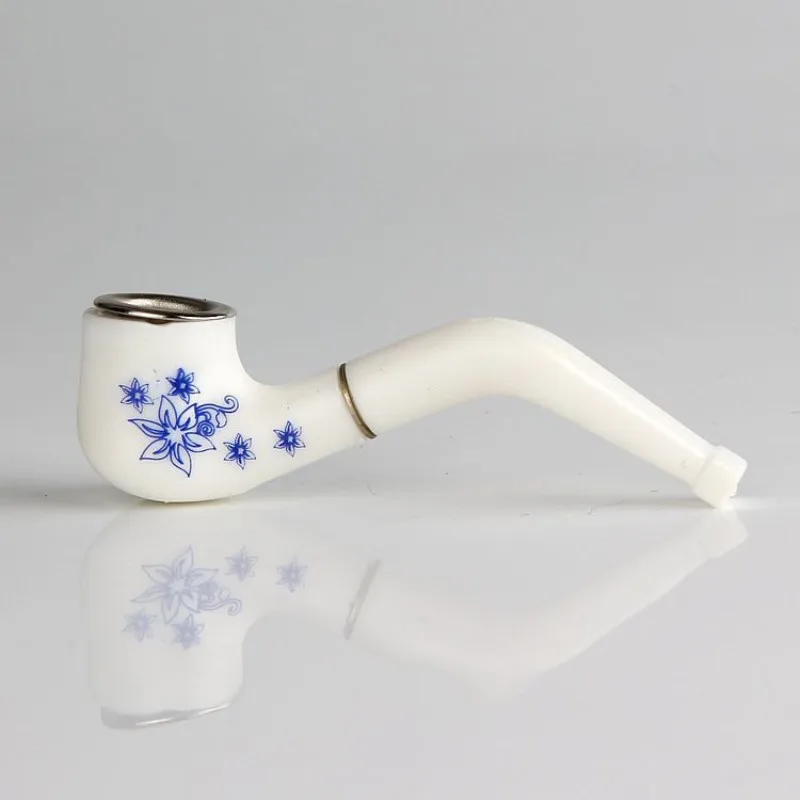 3 Piece Mini Resin Pot Smoking Pipe - Image 3