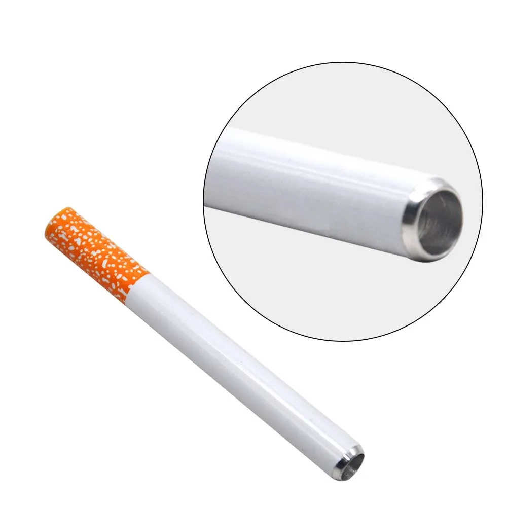 Creative Cigarette-Shaped Metal Pipe - Image 3