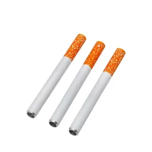 Creative Cigarette-Shaped Metal Pipe