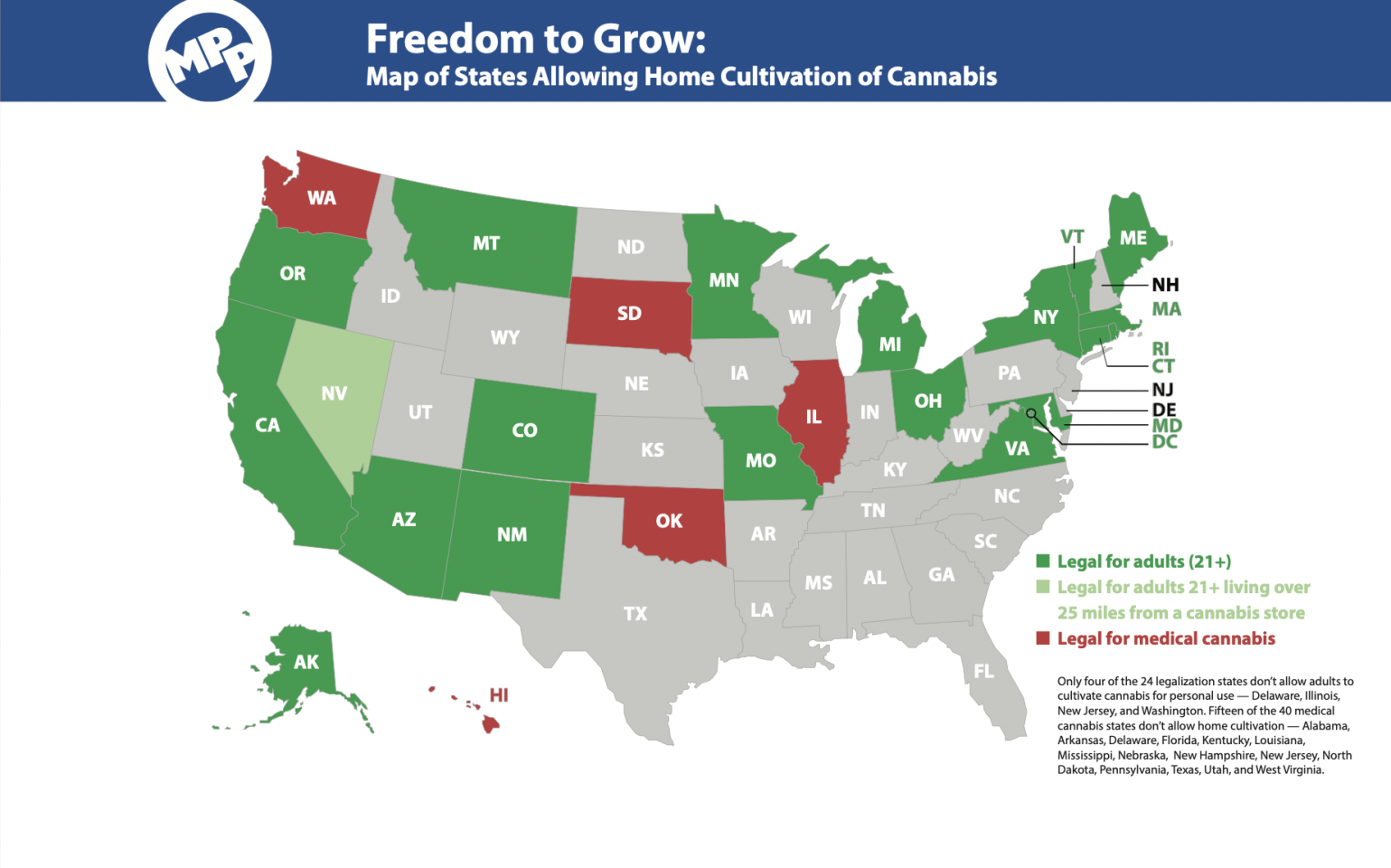 Where Is Cannabis Home Grow Legal?