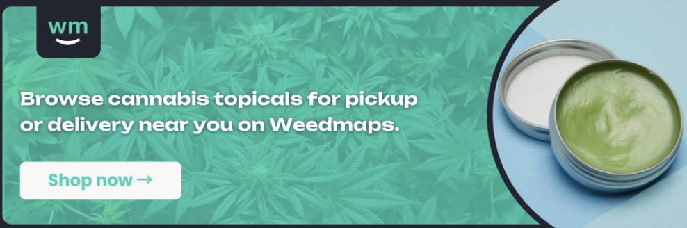 cannabis topicals CTA