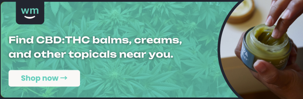 CBD:THC balms  CTA