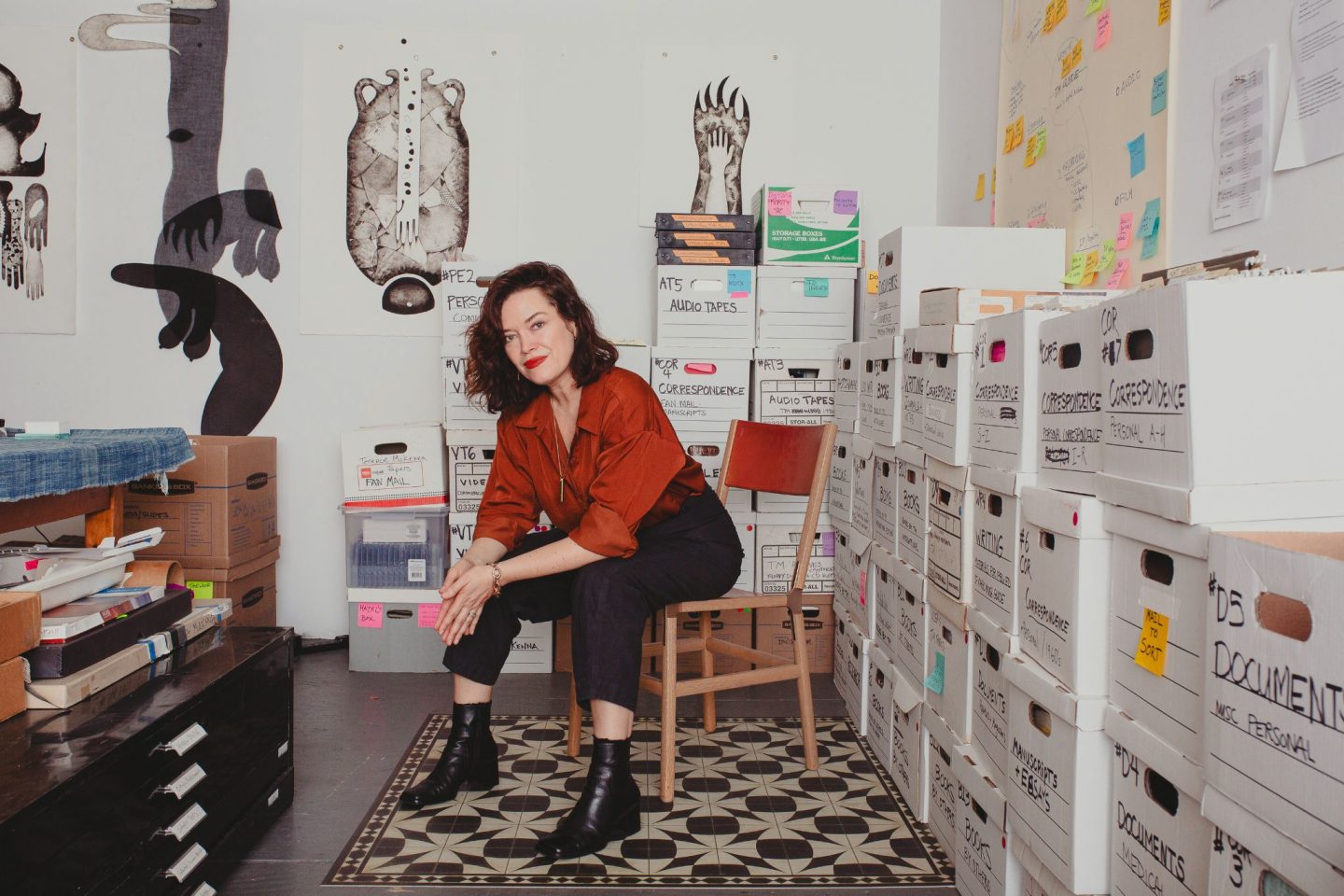 Klea McKenna in the archive