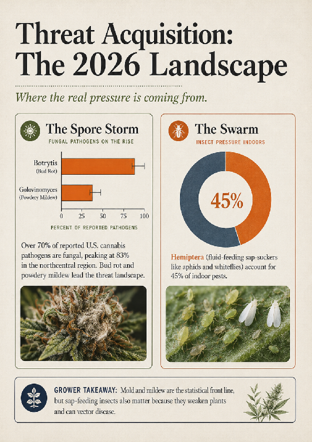 Intelligence Gathering: the 2024 threat landscape. Fungi dominate the