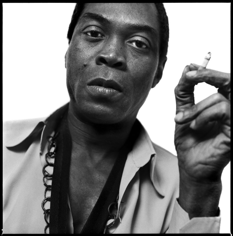 Fela Kuti portrait, Toronto, 1989