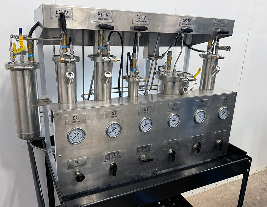 RH-1 research hydrocarbon extractor