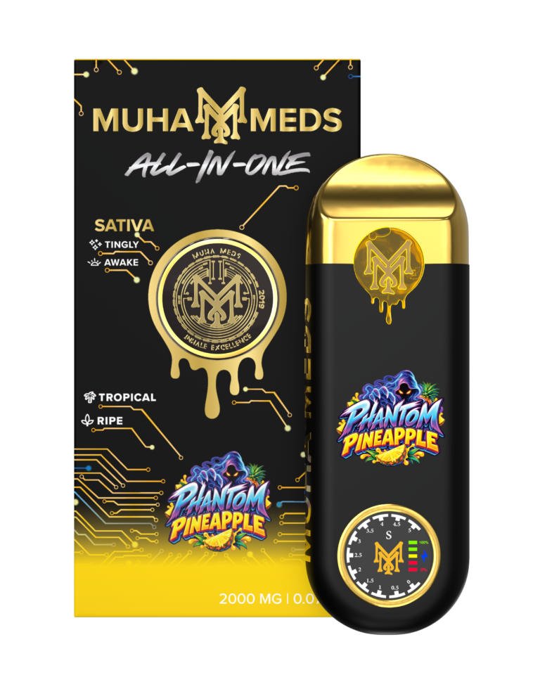 Muha Meds supplied product photograph for Graveyard Edition All-in-Ones