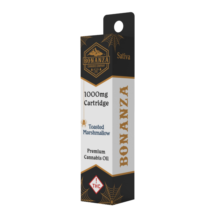 Bonanza Cannabis Company supplied product photograph for Toasted Marshmallow Cartridge