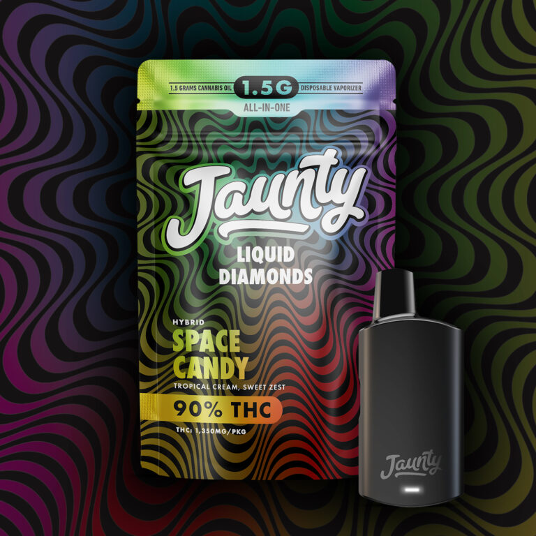 Jaunty supplied product photograph for Liquid Diamonds Vape Line